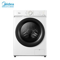 美的 （Midea）MD100V11D 滚筒洗衣机 全自动10公斤洗烘一体机 空气洗 智能烘干变频静洗(白色 10公斤)
