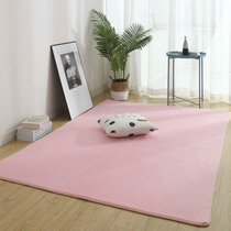 ins北欧地毯垫客厅茶几毯现代简约卧室房间满铺床边毯大面积家用(粉 色 100*200cm)