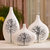 家居客厅花瓶摆件现代花器摆设陶瓷花瓶花插结婚礼物白桦树(默认)