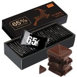 诺梵65%无糖纯黑巧克力 110g*2盒 纯黑巧克力