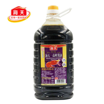 海天特级一品鲜酱油4.9l/桶