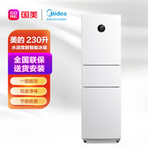 美的(Midea) 230升  智能控温冰箱 铂金净味 一级能效 独立风冷循环 BCD-230WTPZM(E)白色