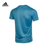 Adidas阿迪达斯2022男子圆领短T恤GJ9966(蓝色 M)
