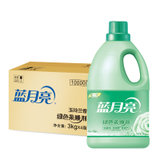 蓝月亮绿色柔顺剂（玉铃兰）3kg/瓶*4瓶 整箱 国美超市甄选