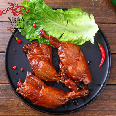 万隆食品 万隆酱鸭腿400克 卤味熟食零食私房菜包邮 万隆食品 万隆酱鸭腿400克 卤味熟食零食私房菜包邮