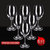 爱舒贝红酒杯套装家用醒酒器欧式大号玻璃6只装葡萄酒杯架高脚杯酒具4个S(250ml波尔多(6个))