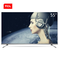 TCL 55T6 55英寸全场景AI 超薄金属机身 4K超高清全面屏人工智能语音液晶电视机