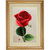 千莹 重工单面绣『不变的爱 』红玫瑰花 装饰画 工艺礼品