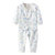 婴皇圣堡宝宝婴儿夏装女套装公主衣服0-1岁两件套纯棉空调服开衫睡衣家居服(80cm 蓝色)
