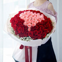 99朵玫瑰花鲜花速递满天星送恋人求婚表白向日葵全国同城送花上_1570599918(心语愿语|B42)