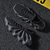 茂足潮流飞织运动鞋 男女鞋450 2021年新款 飞织透气运动鞋子(黑色 37)