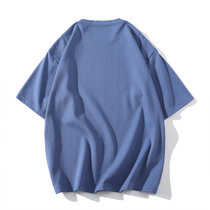 集野短袖男潮牌夏季薄款T恤2022设计感小众男士休闲运动T恤(白色 XXXL)