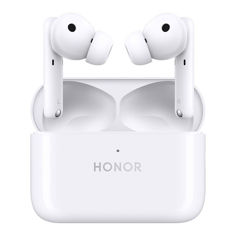 蓝牙耳机荣耀earbuds 2 se tws无线蓝牙耳机 主动降噪 纯净音质 冰岛