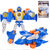 变形汽车飞机机器人玩具车模型手办拼装套装儿童男孩玩具(333-28)