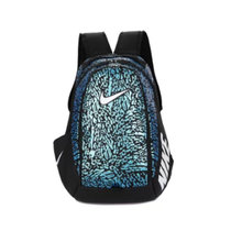 Nike/耐克双肩包男女款背包学生书包电脑包休闲运动涂鸦旅行包(迷彩绿)