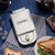 德国蓝宝（Blaupunkt）轻食烹饪机 家用多功能三明治机早餐机 简餐机 双面加热电饼铛BP-S1/BP-S2(Mini白 轻食机)第2张高清大图