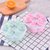 美佳多  厨房塑料自制冰淇淋雪糕模具 带盖冰棍方形DIY棒冰模具冰格冰模(圆形粉色)