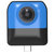 VIEWTOHEART VTH606 全景相机 VR模式 小型星模式 小方 720°VR全景相机 蓝色