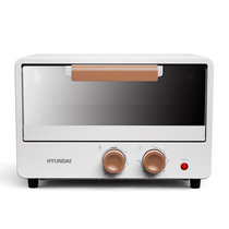 韩国现代（HYUNDAI）电烤箱家用小型全多功能烘焙台式蛋糕烤箱 12L  QC-KX5706