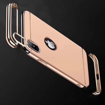 亿和源 苹果8手机壳iPhone8保护壳经典电镀三合一i8手机壳保护套(iPhone8--三合一土豪金)