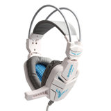 现代（HYUNDAI）W500游戏耳机头戴式电脑耳机音乐语音耳麦带话筒