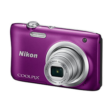 尼康（Nikon） COOLPIX A100 轻便型数码相机(紫色 优惠套餐四)