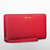 Calvin Klein/CK 新品 女士时尚十字纹全拉链钱包 精品钱夹 36023014(红色)