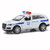 合金车模1:32仿真奥迪Q7警车消防车声光回力儿童玩具F1016(白色)