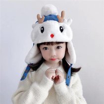 伊格葩莎 幼儿宝宝护耳帽儿童可爱超萌(蓝色)