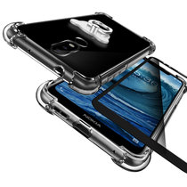 诺基亚x5手机壳 诺基亚X5手机套 诺基亚 x5保护套壳 全包防摔气囊保护套+全屏钢化膜+指环支架