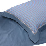 富安娜纯棉四件套 简约全棉上用品 英伦风中性套件床单被套射手座1.5m床 舒适透气