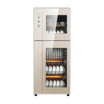 爱贝尔（IBELL）ZTP-168家用立式消毒柜 商用消毒柜厨房 高温二星级 大容量双门消碗柜毒双门(米色)