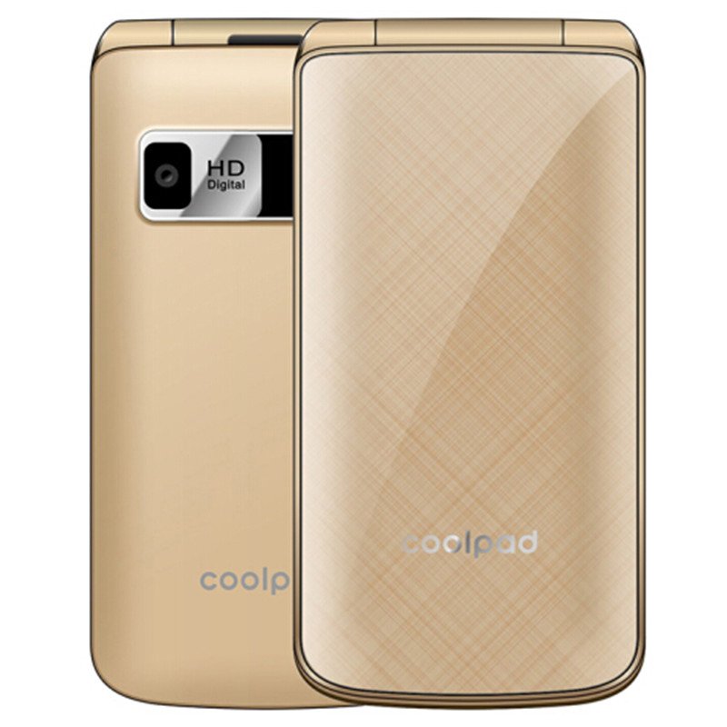 酷派(coolpad)v18 机翻盖按键手机 老人手机仅支持电信卡 翻盖手机