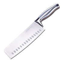 沃生不锈钢切菜刀家用厨房刀具切片刀锻打小菜刀锋利手工切肉刀