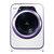 松下（Panasonic）XQG30-A3023 3公斤迷你婴儿儿童宝宝洗衣机全自动 滚筒小洗衣机  双重除菌(白色（梦幻紫） 3公斤)第2张高清大图