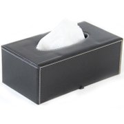 仁泰20029纸巾盒（黑色）（长方形）