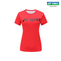 YONEX尤尼克斯羽毛球服速干运动服透气男女215130BCR(红色 XL)