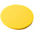 西派珂/CMCPACK 菜板塑料砧板案板切菜板子带把手无把手圆形刀板面板(黄色 规格380*15mm)