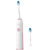 飞利浦（PHILIPS）电动牙刷HX3226/41成人充电式声波震动牙刷软毛呵护型温和清洁 樱粉(粉色)