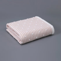 图强双层元素浴巾y7096-粉色1条 柔软透气 速干亲肤