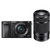 索尼（Sony)）A6000（16-50/55-210）双头套机 微单相机(黑色 套餐四)