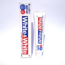 日本进口狮王网红white美白牙膏大白防蛀清新去牙渍150g*3支
