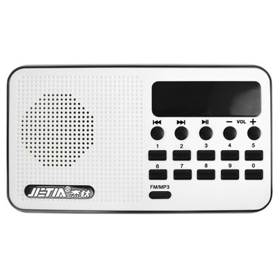 杰钛（JIETAI）JT-5093D环绕立体声迷你小音箱（白色）