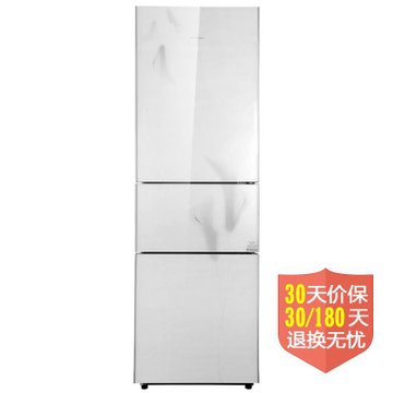 美的（Midea）BCD-236TGSM 236升 瓷白雅韵 中门-7度软冻温区 三门冰箱