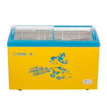 香雪海SD/SC-366YA 366升单温玻璃门冷柜 冷冻冷藏一键转换展示冰柜