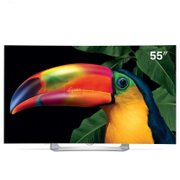 LG 55EG9100-CB 55英寸全高清 3D 立体环绕声曲面OLED电视（白色）