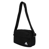 阿迪达斯单肩包男包女包健身运动小包旅行包斜挎包休闲背包H30332(黑色)