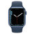 Apple Watch Series 7 智能手表 GPS款 41毫米蓝色铝金属表壳 深邃蓝色运动型表带MKN13CH/A