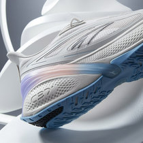 安踏C37 2.0软跑鞋跑步鞋子网面透气运动鞋43灰 国美超市甄选