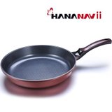 HANANAVii 韩国进口 厨具正品 不粘煎锅平底锅无烟无涂层锅具